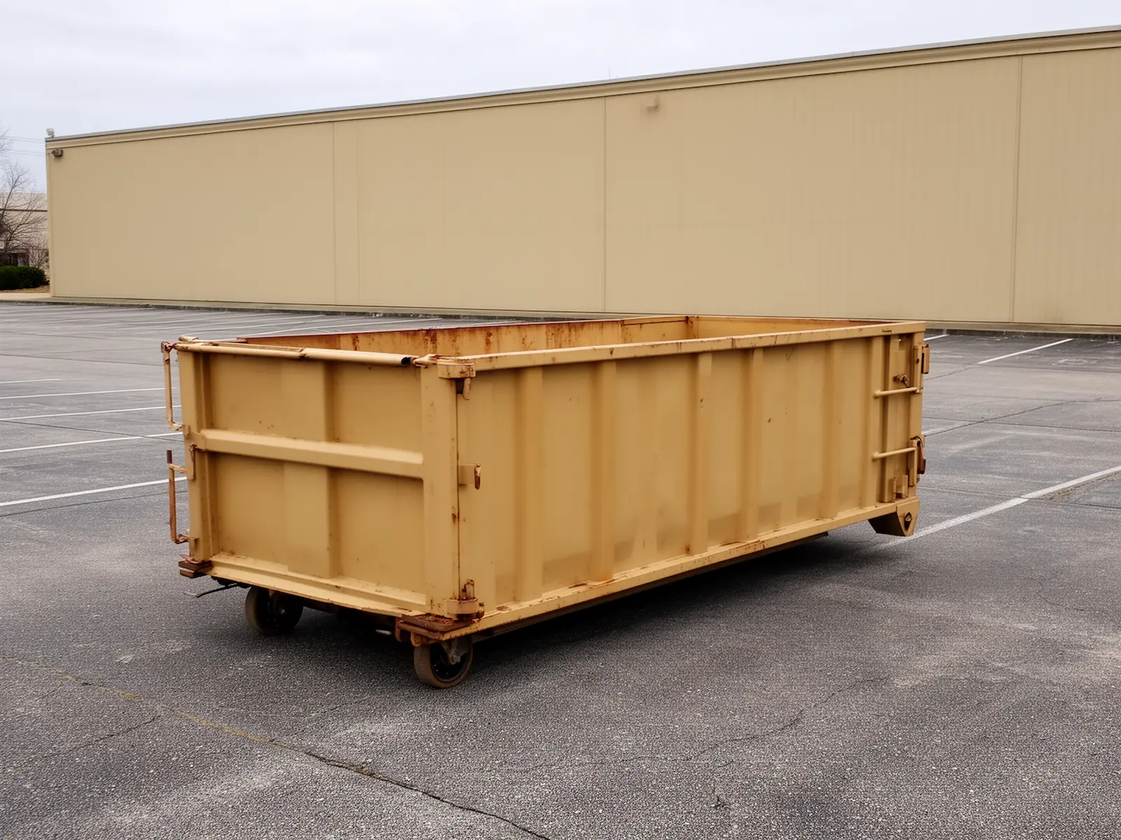 Roll-off dumpster from ES & Sons Dumpsters in Elk Grove Village, IL